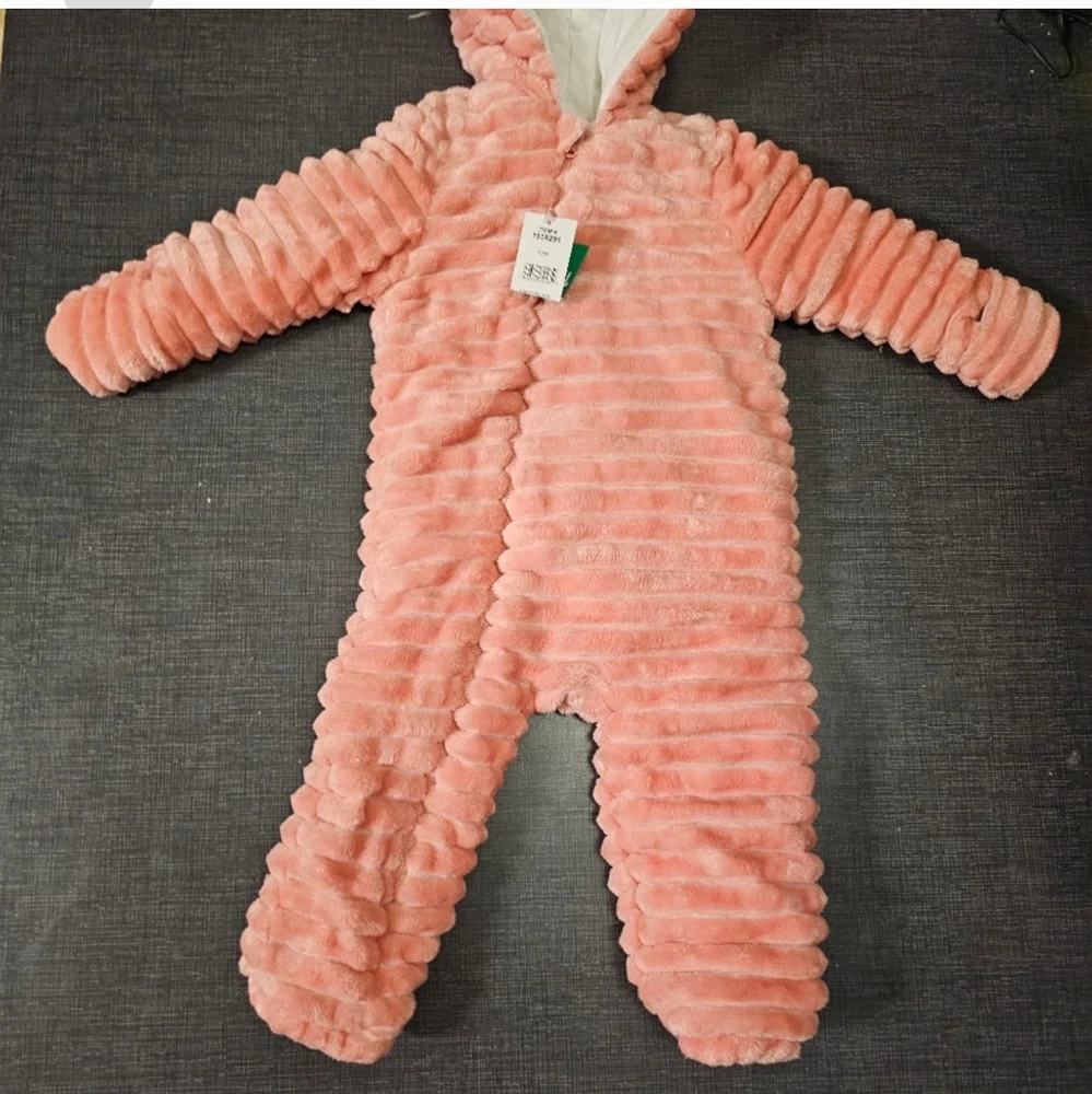 Koala Baby Infant 1-piece Fleece Jumper, Pink